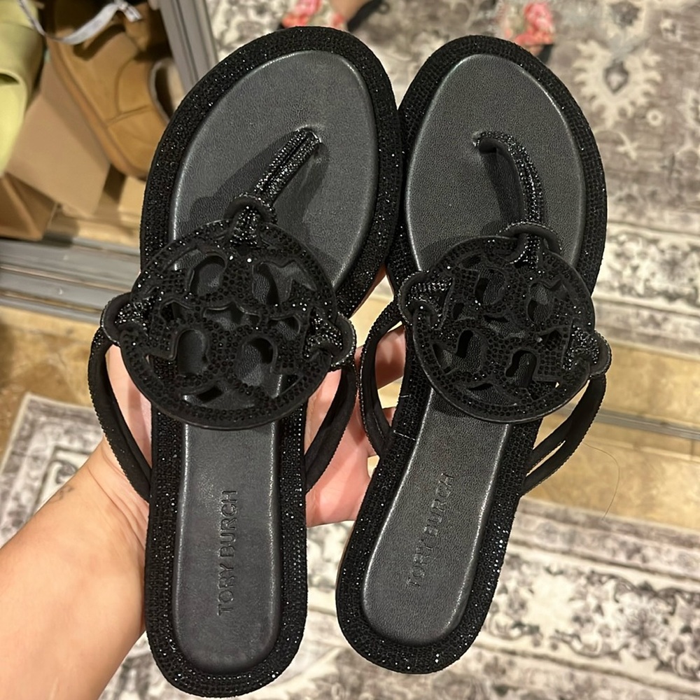 Tory Burch sandals glitter size 38 from the gate